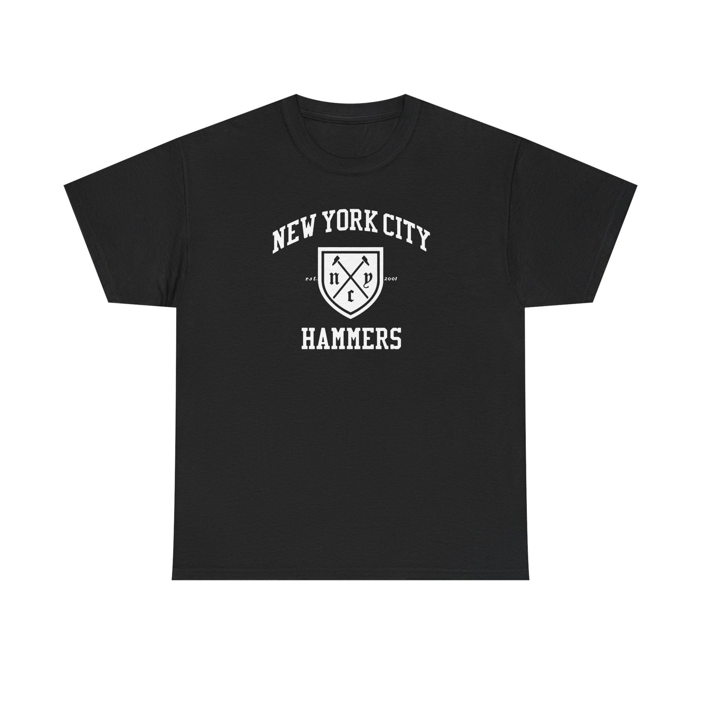Original Black and White NYC Hammers Tees